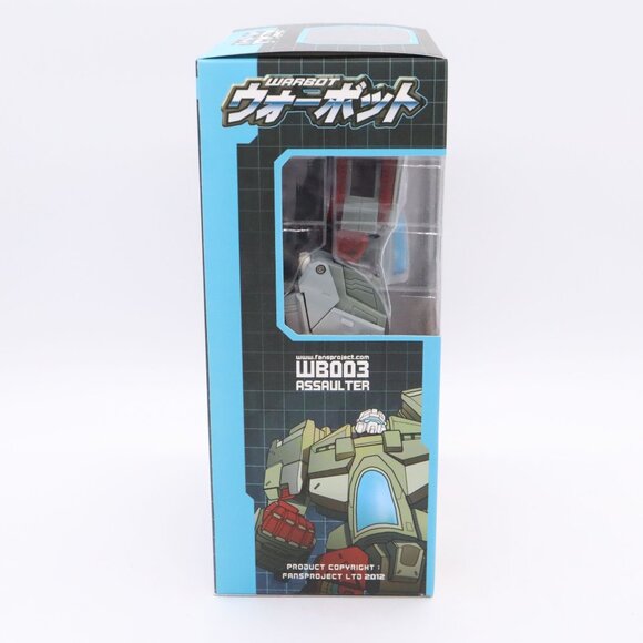 FansProject Warbot WB003 Assaulter 3rd Party G1 Broadside NEW Sealed - Picture 3 of 14
